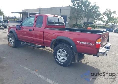 2004 Toyota Tacoma Base V6 z USA, uszkodzony, nr VIN 5TEWN72N54Z424339